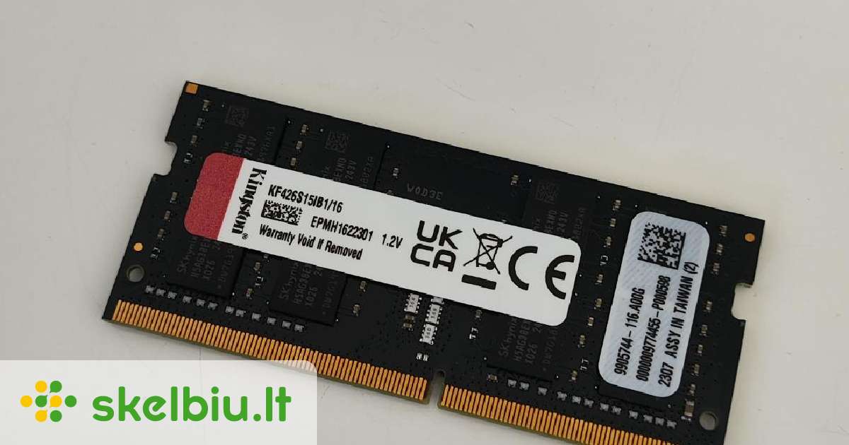 ddr4 16gb dimm skelbimai - Skelbiu.lt