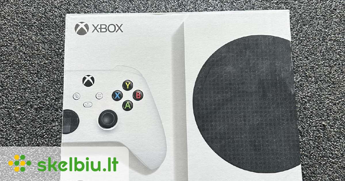 Xbox Series S　512GB Xbox Series S microsoft - Skelbiu.lt