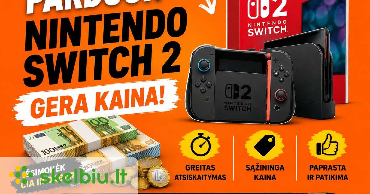 nintendo switch zaidimai vilnius skelbimai - Skelbiu.lt