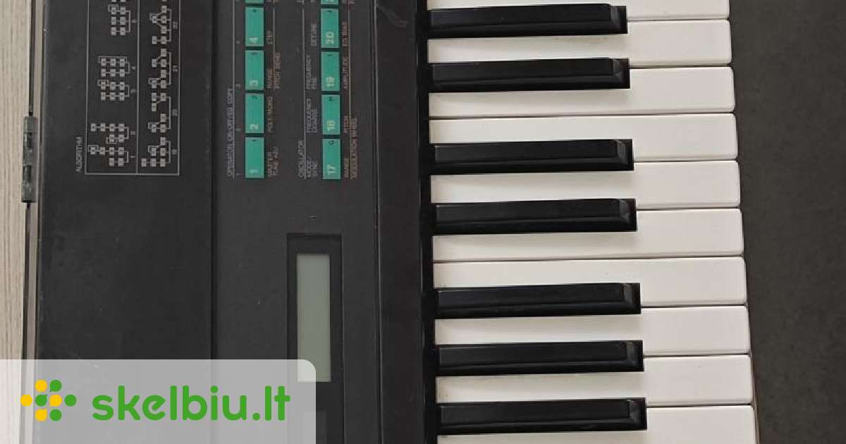 yamaha dx 7 skelbimai - Skelbiu.lt