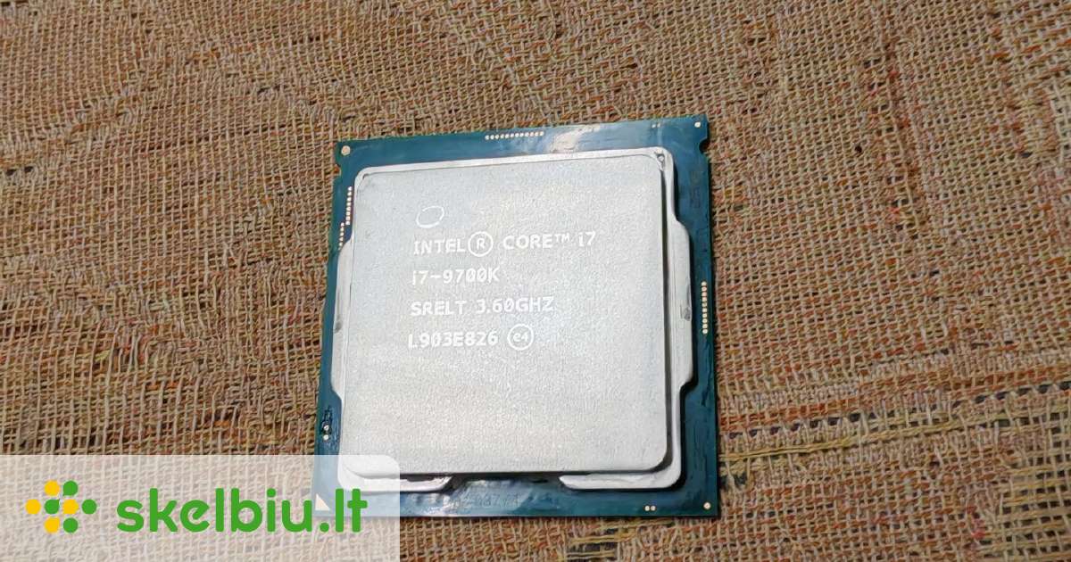 intel core i7 9700k skelbimai - Skelbiu.lt