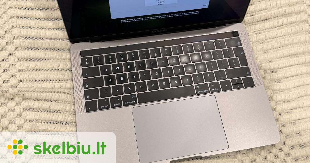 macbook pro 13 2019 skelbimai - Skelbiu.lt