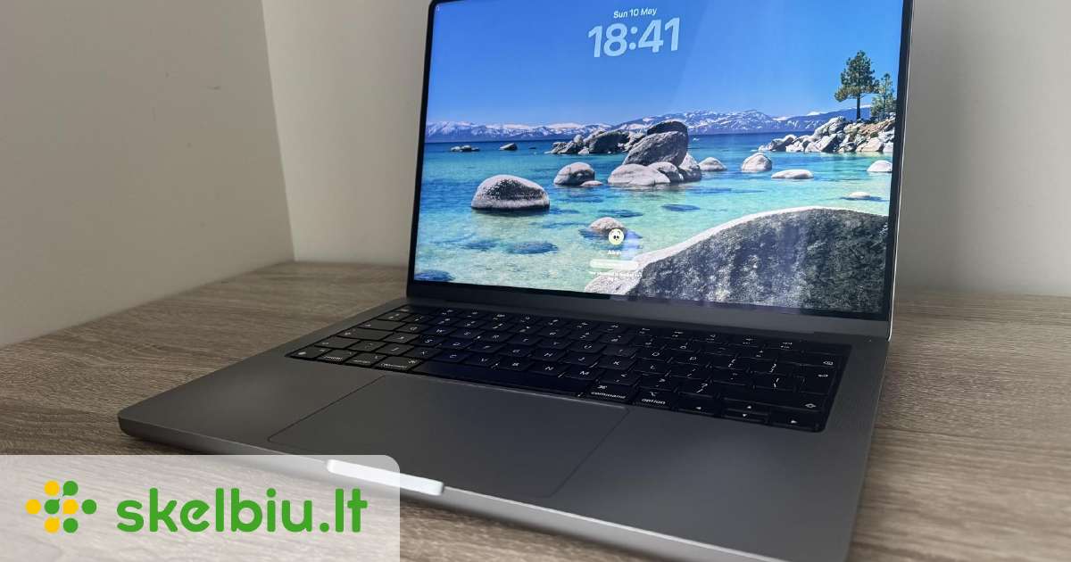 macbook pro 14 2021 skelbimai - Skelbiu.lt