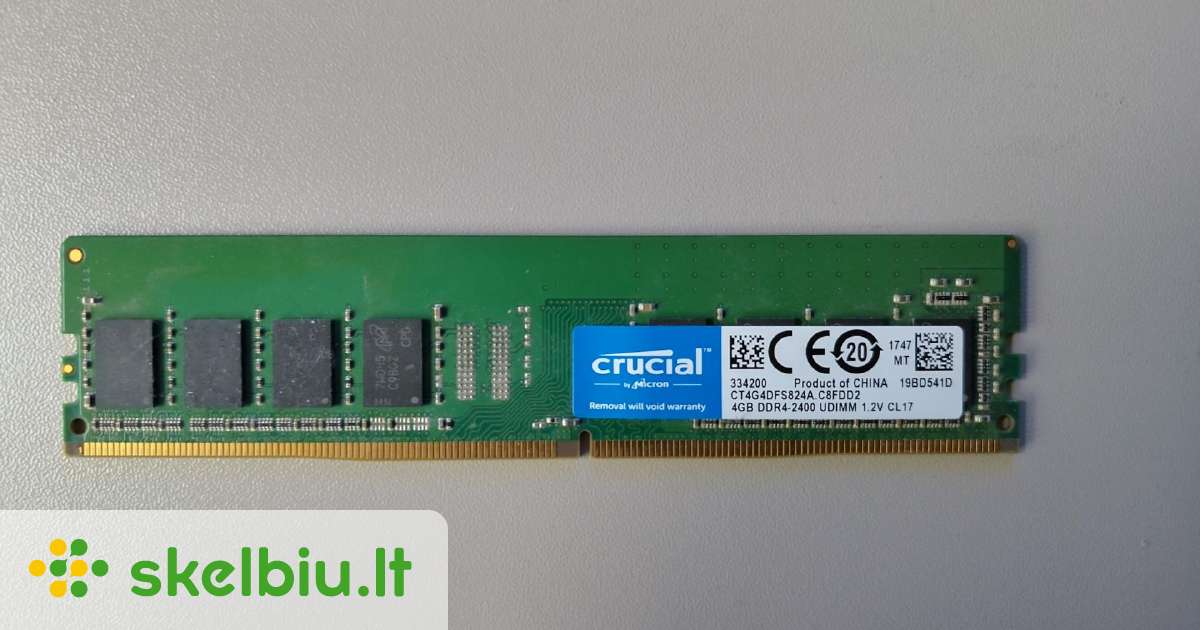 ddr4 2400mhz skelbimai - Skelbiu.lt