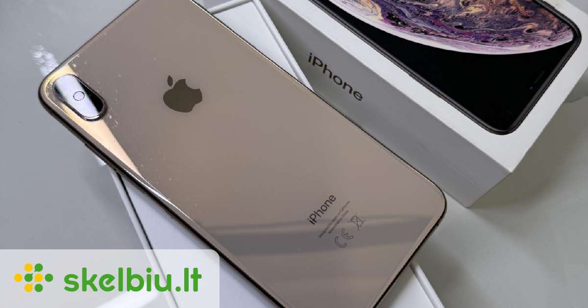 iPhone XS Max apple - Skelbiu.lt