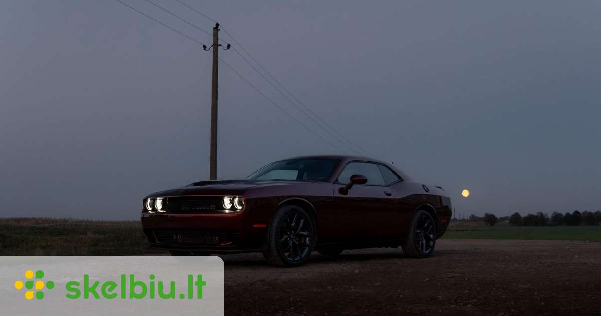 Dodge challenger - Skelbiu.lt