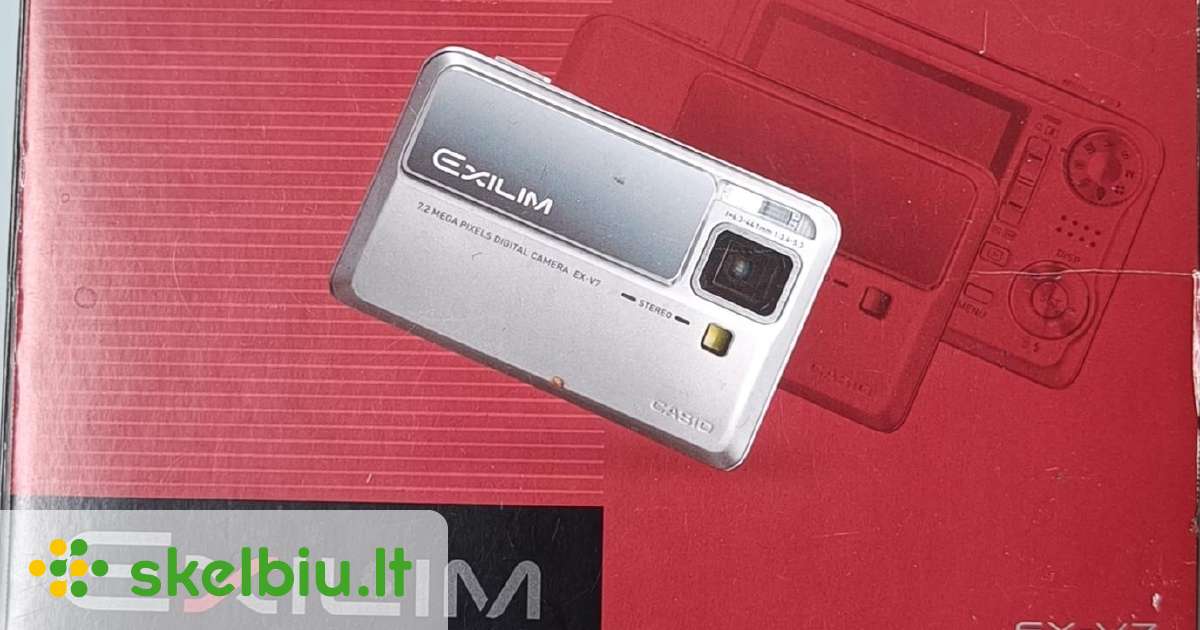⭐️CASIO EXILIM⭐️ casio exilim skelbimai - Skelbiu.lt