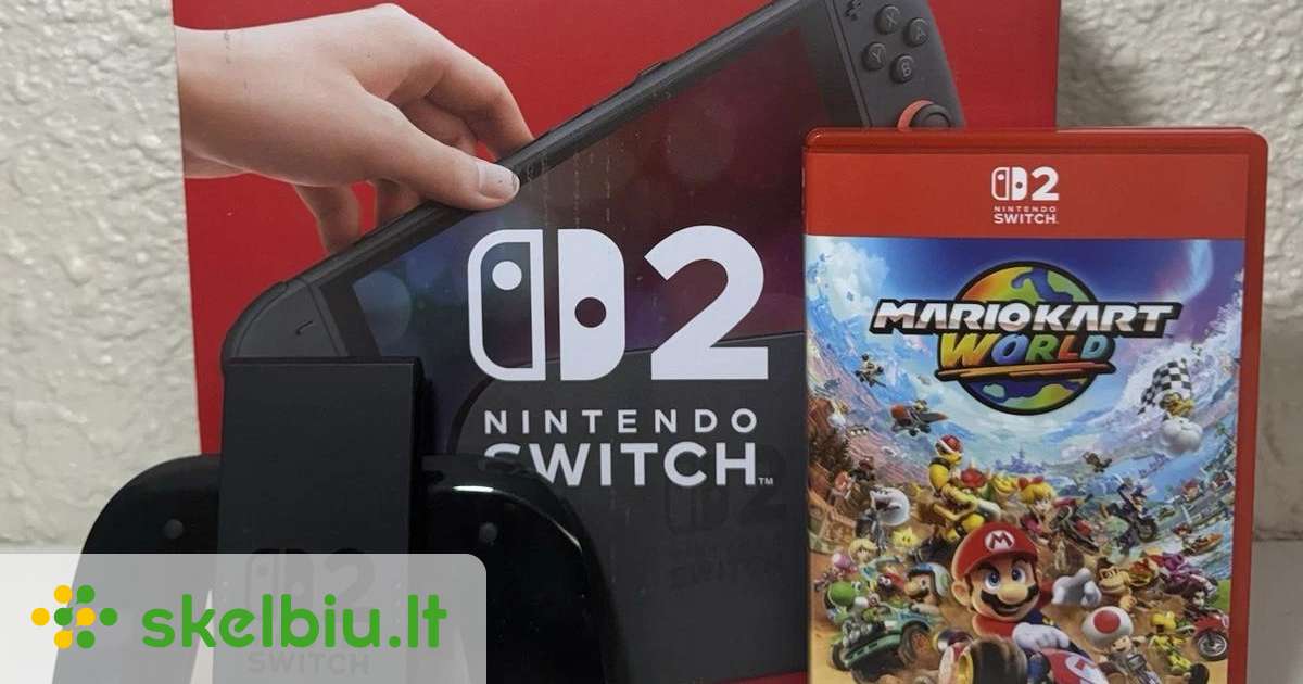 mario kart switch skelbimai - Skelbiu.lt