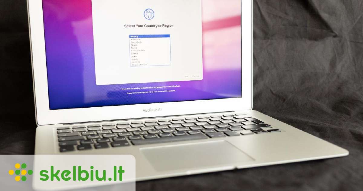 macbook air 13 inch 2017 skelbimai - Skelbiu.lt