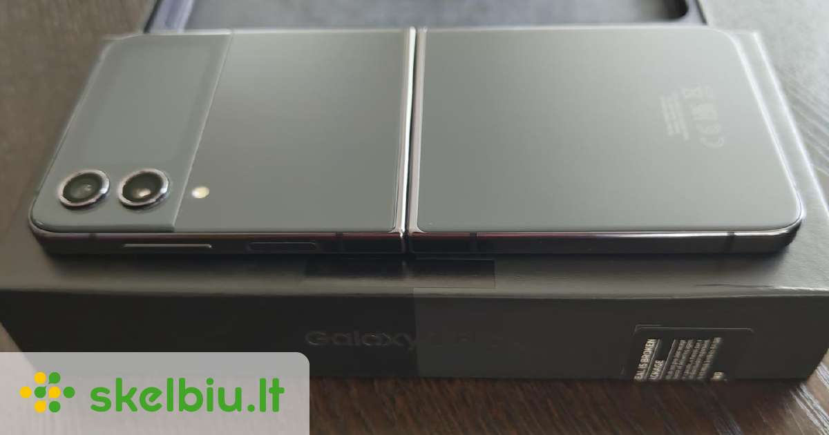 Galaxy Z Flip4 galaxy serija (išmanieji) - Skelbiu.lt