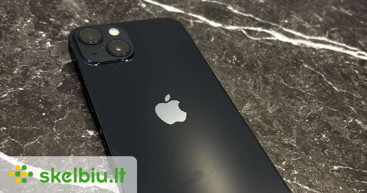 Apple iPhone 13 ミッドナイト iPhone 13 128GB Midnight MLPF3ET/A price only 529 €