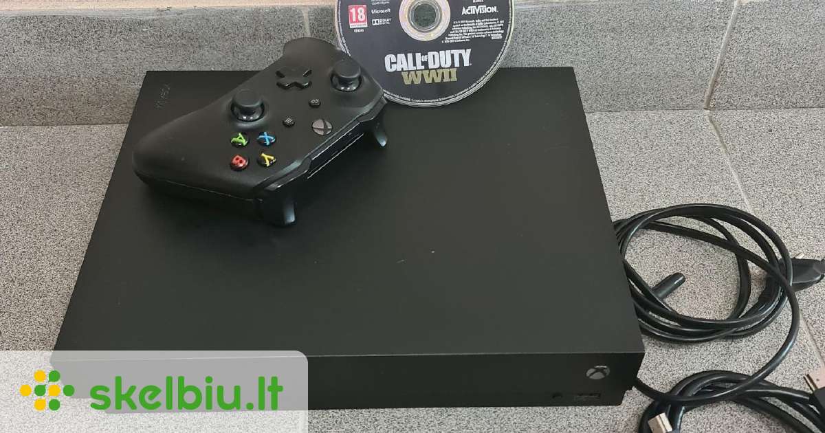Xbox One X microsoft - Skelbiu.lt