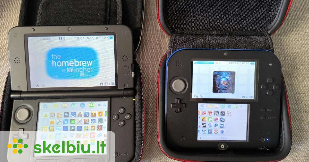 new nintendo 2ds xl skelbimai - Skelbiu.lt