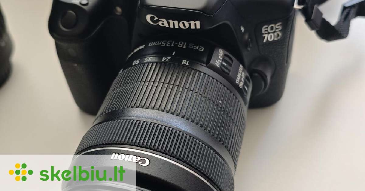canon eos 70d skelbimai - Skelbiu.lt