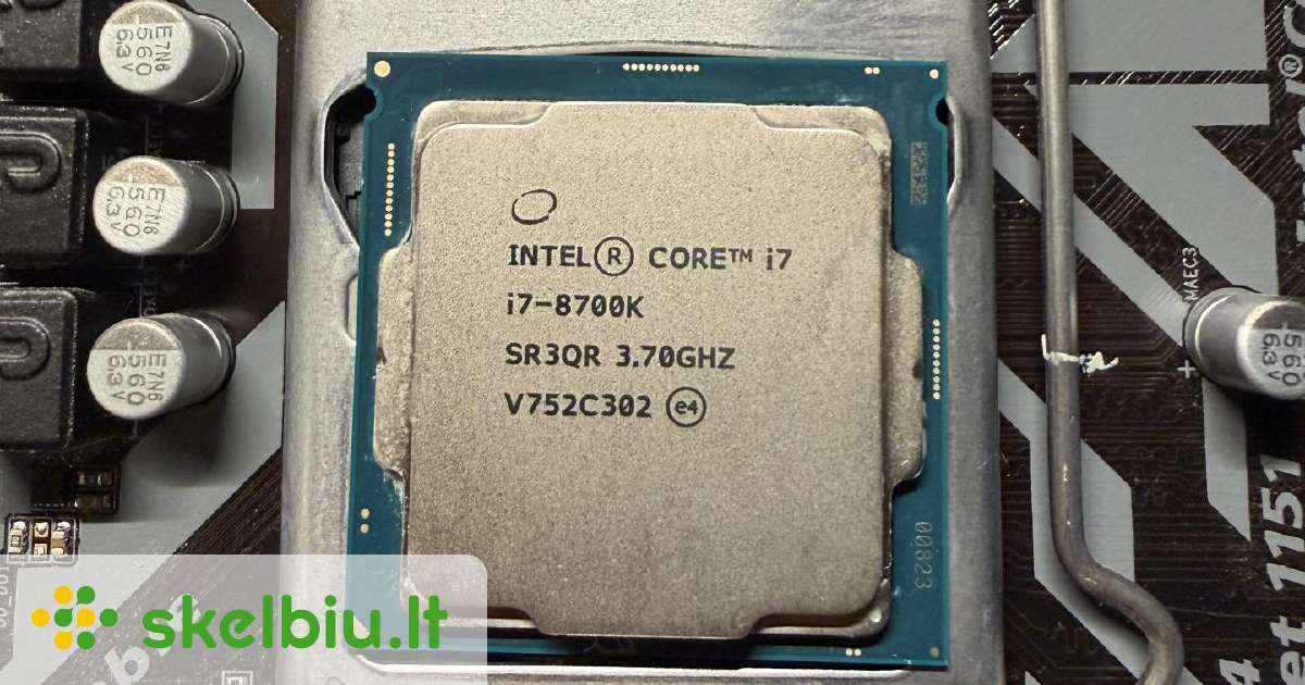 i7 8700k skelbimai - Skelbiu.lt