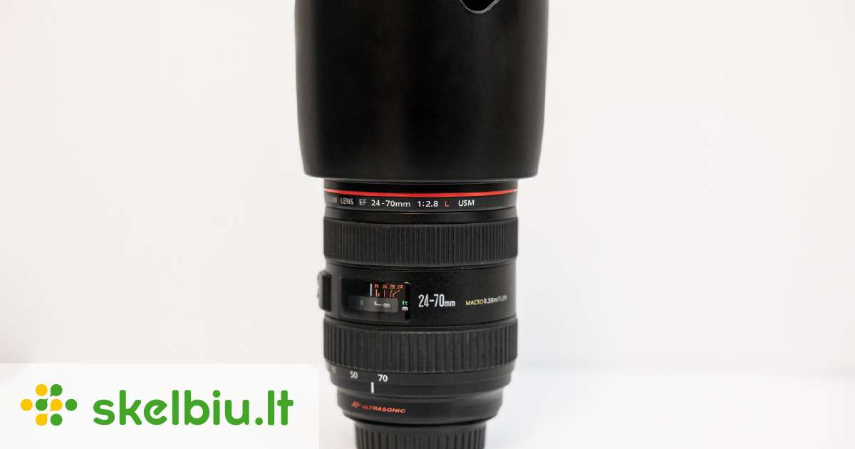 canon 24 70mm f 2 8 skelbimai - Skelbiu.lt