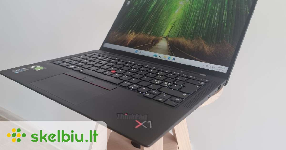 lenovo thinkpad x1 carbon gen 9 skelbimai - Skelbiu.lt