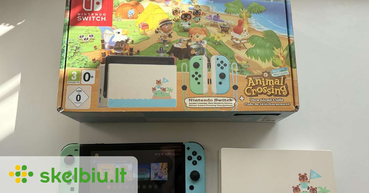 nintendo switch animal crossing skelbimai - Skelbiu.lt