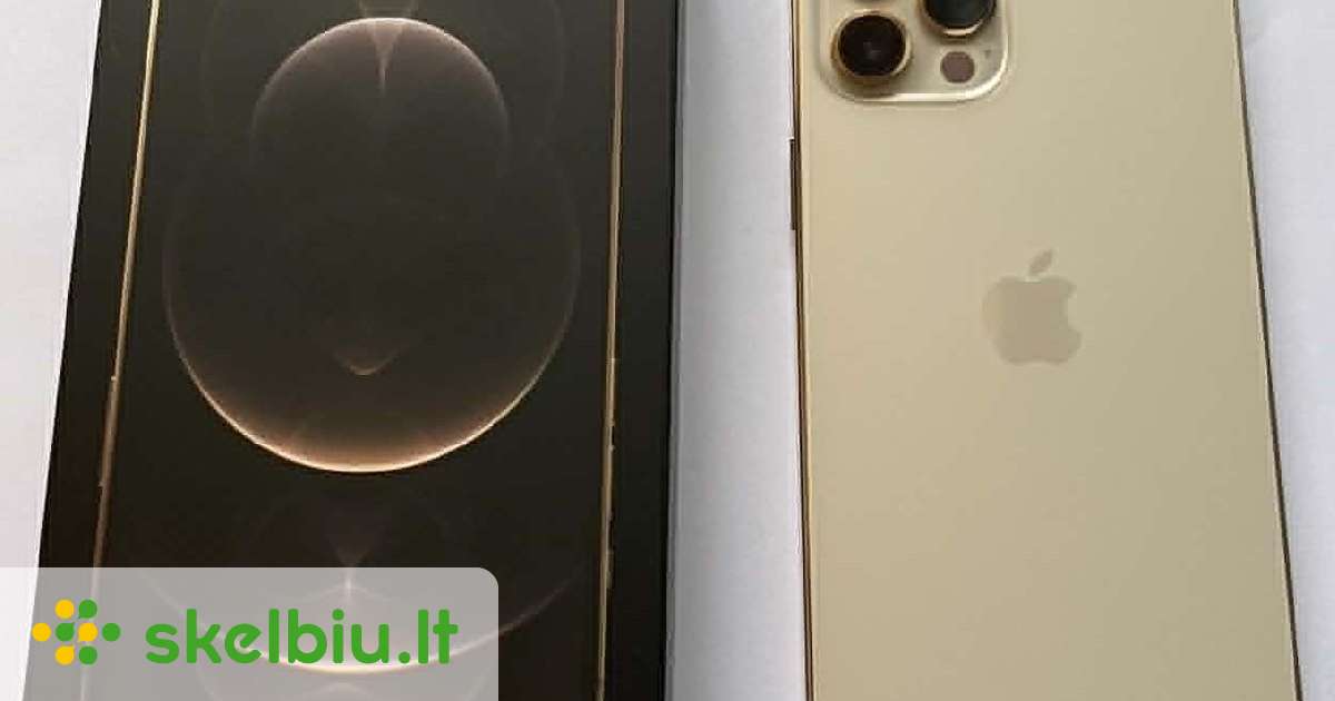 iphone 12 pro gold skelbimai - Skelbiu.lt