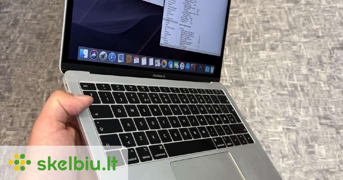 macbook air retina 13 2018 skelbimai - Skelbiu.lt