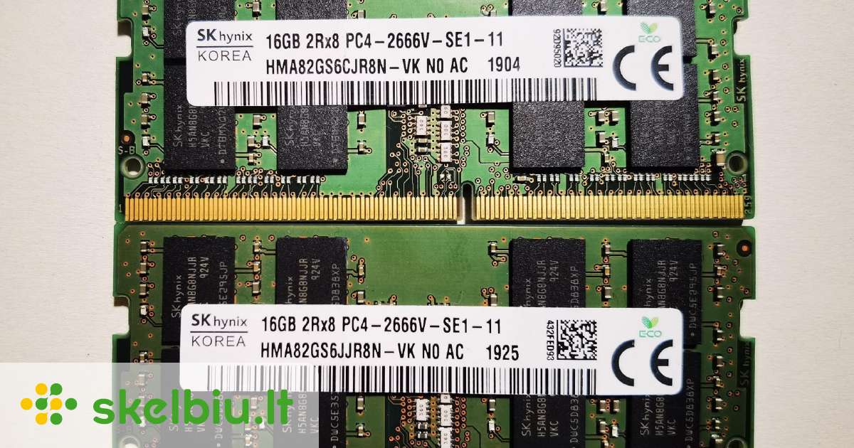 ddr4 2x16 skelbimai - Skelbiu.lt
