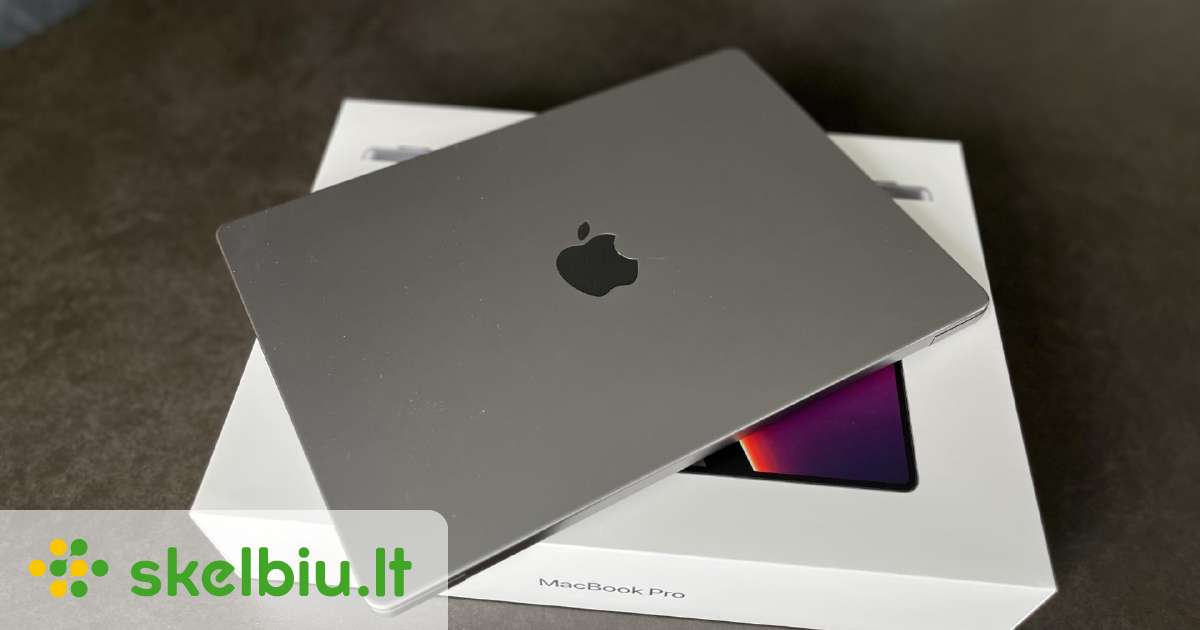 Macbook Pro M1 1TB 16GB 13インチ macbook pro m1 16gb skelbimai - Skelbiu.lt