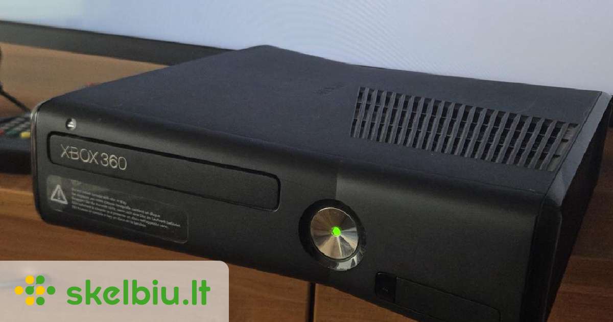 Xbox 360 microsoft (3 psl.) - Skelbiu.lt