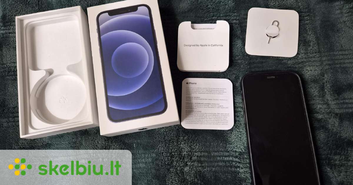 iPhone 12 mini apple - Skelbiu.lt