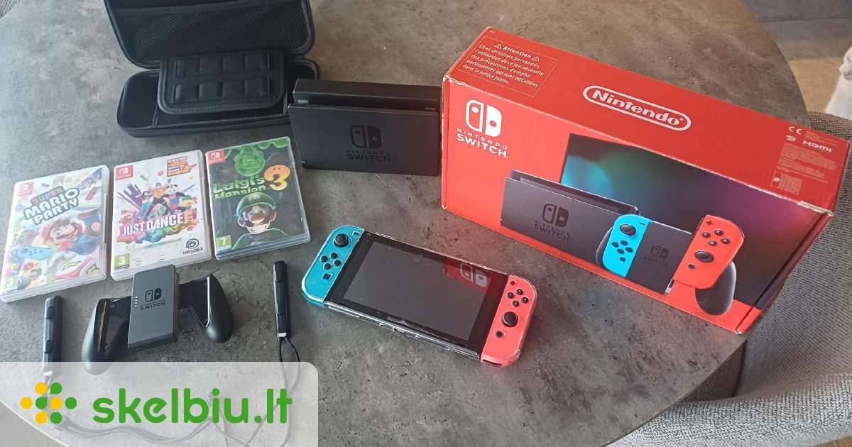 Switch nintendo - Skelbiu.lt