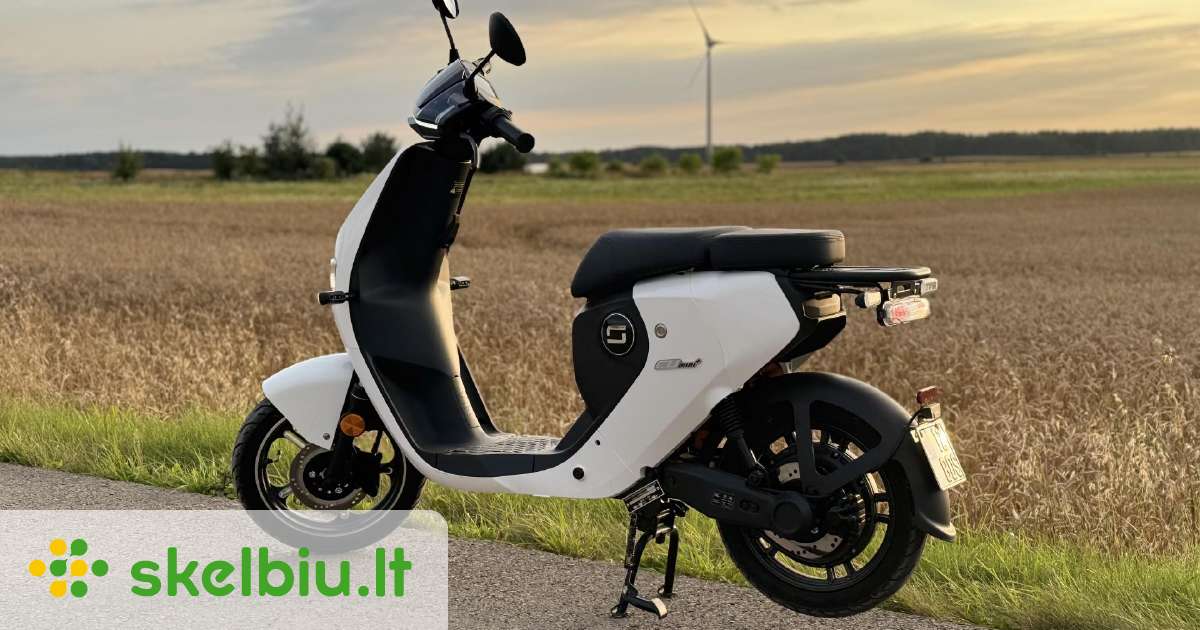 Super SOCO motoroleriai, mopedai - Skelbiu.lt