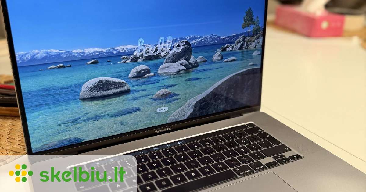 macbook pro 16 2019 skelbimai - Skelbiu.lt