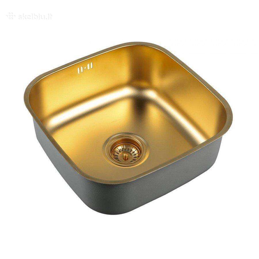 Auksinės,varinės, plieninės plautuvės,2mm Nano Pvd - nuotraukos Nr. 15