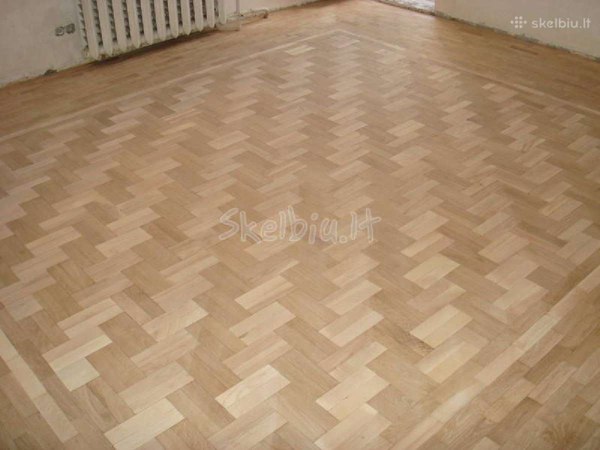 Grindų įrengimas, alyvavimas, restauravimas - nuotraukos Nr. 3