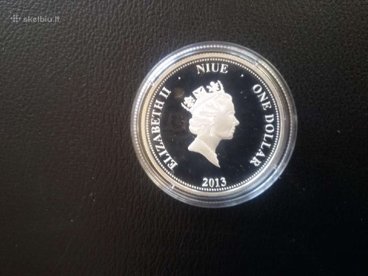 Niue 1 Dollar 2013m Gyvates metai - nuotraukos Nr. 2