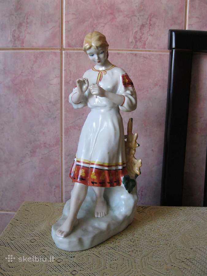 CcCCCP Porceliano Statulele .Zr. Foto. Be Defektu.