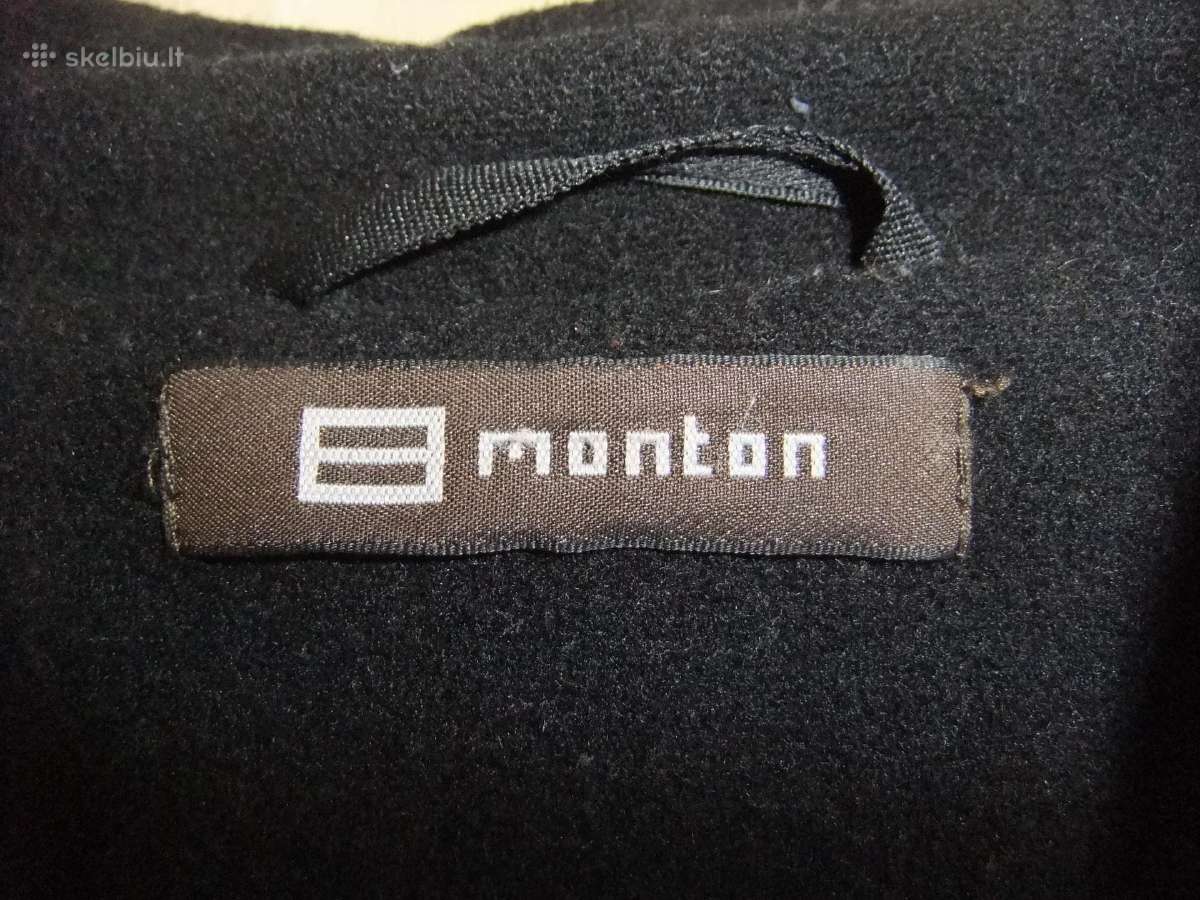 Monton klasikinis moteriškas vilnonis paltas - nuotraukos Nr. 6