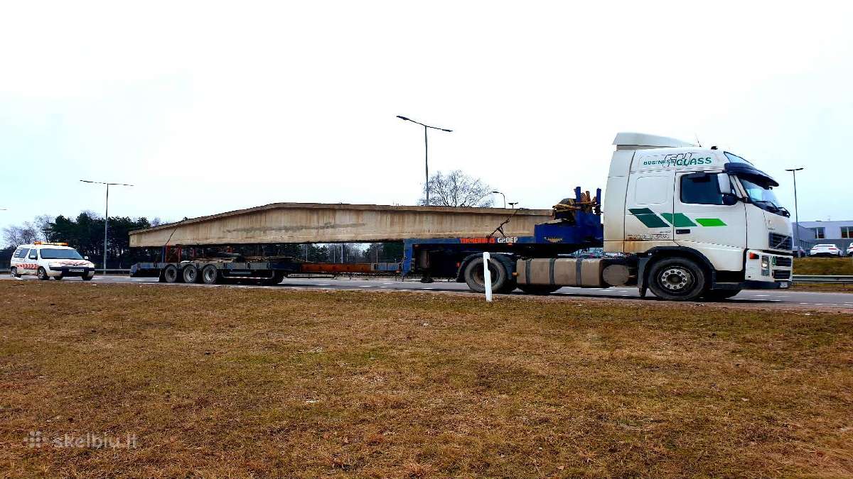 Negabaritinių Krovinių Gabenimas 48t 20 metrų - nuotraukos Nr. 11
