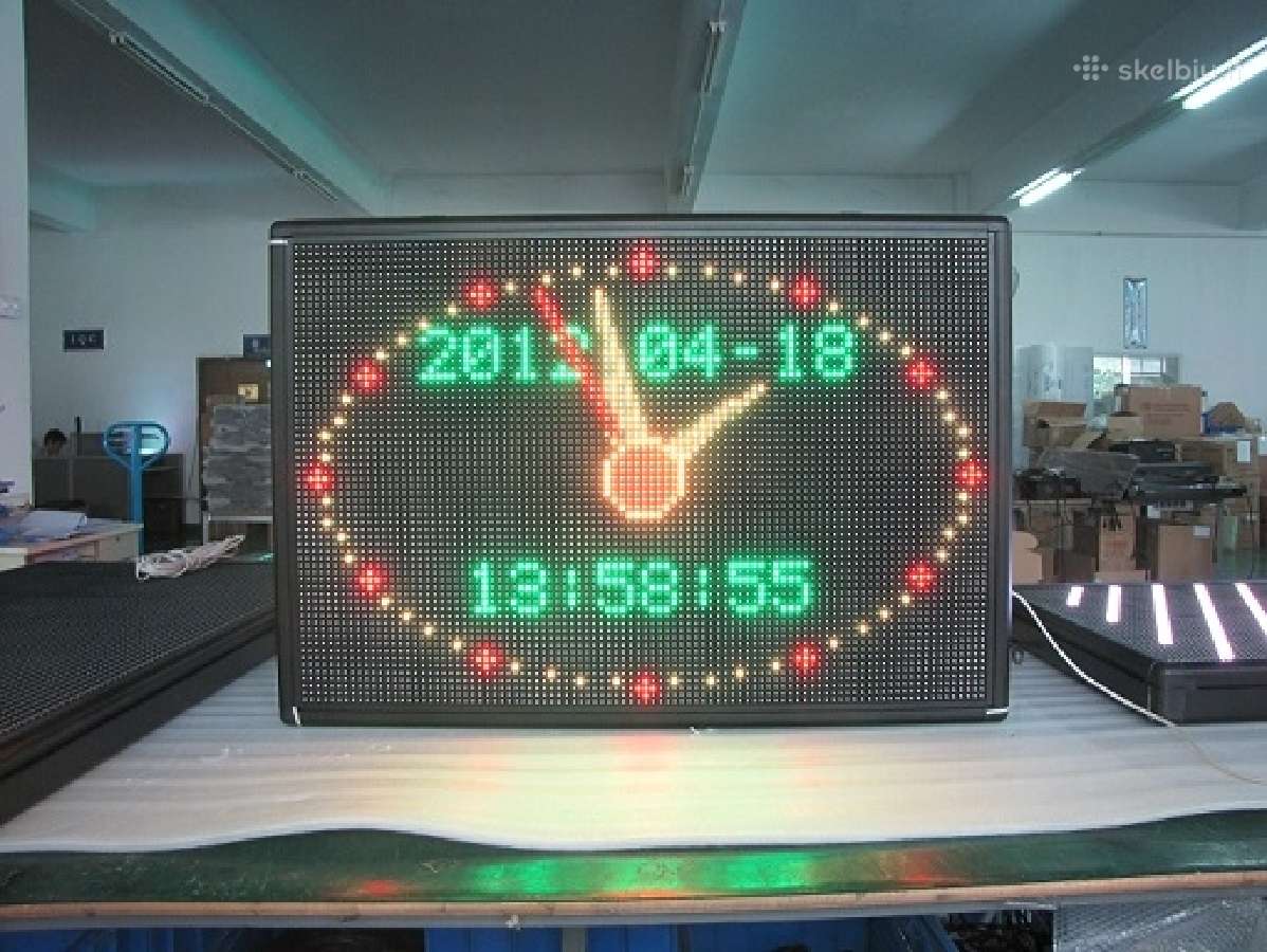 LED švieslentes,LED begancios reklamos - nuotraukos Nr. 17