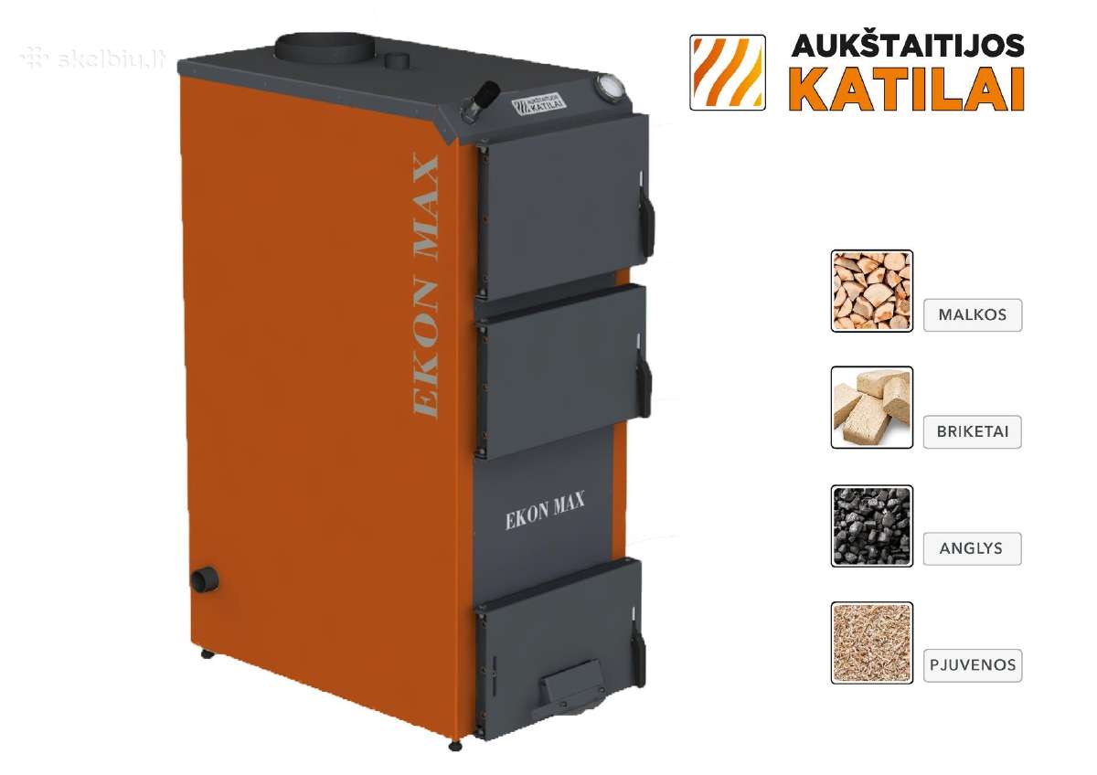 Nerūdijančio plieno katilai su 10 metų garantija - nuotraukos Nr. 2