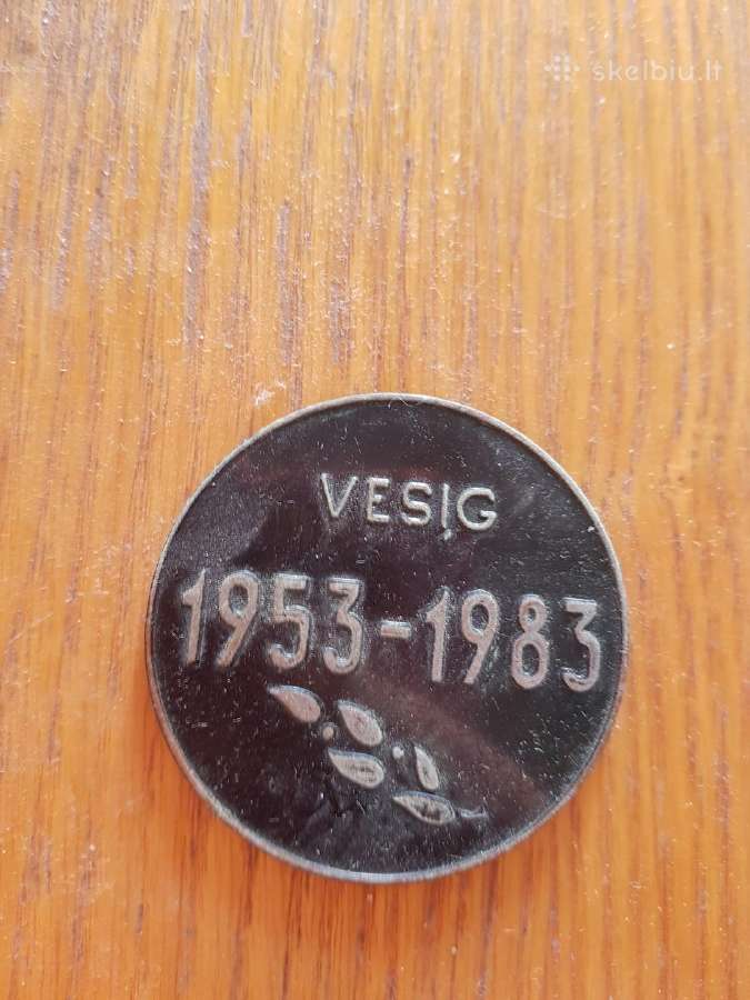 Vesįg vintažinis medalis - nuotraukos Nr. 2