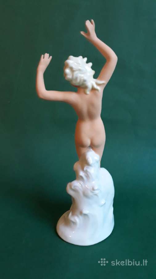 Skulptūra Art deco Limoges ir Wagner "Gracija" - nuotraukos Nr. 3