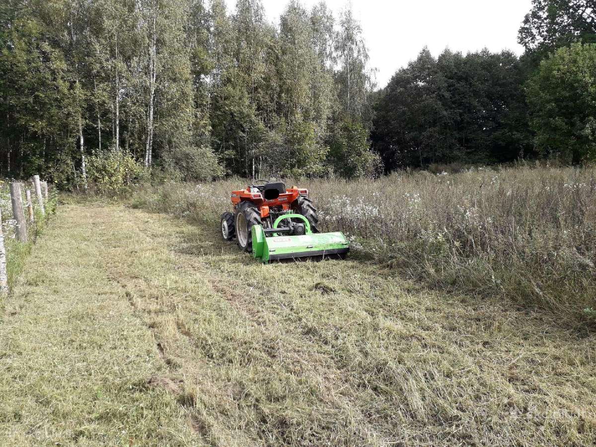 Žolės pjovimas. Apleistų sklypų, pievų mulčiavimas - nuotraukos Nr. 2