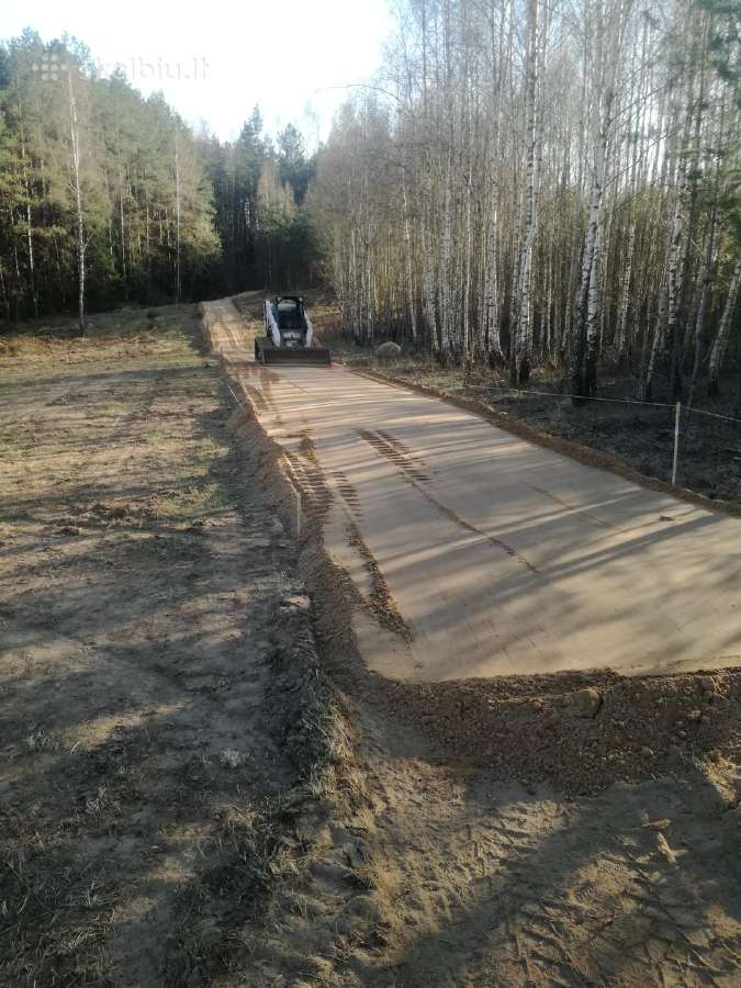 Bobcat T770 nuoma žemės darbai - nuotraukos Nr. 4