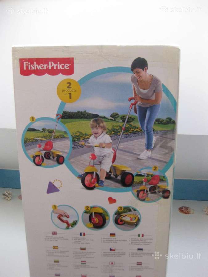 Naujas Amerikietiškas Fisher Price triratukas - nuotraukos Nr. 2
