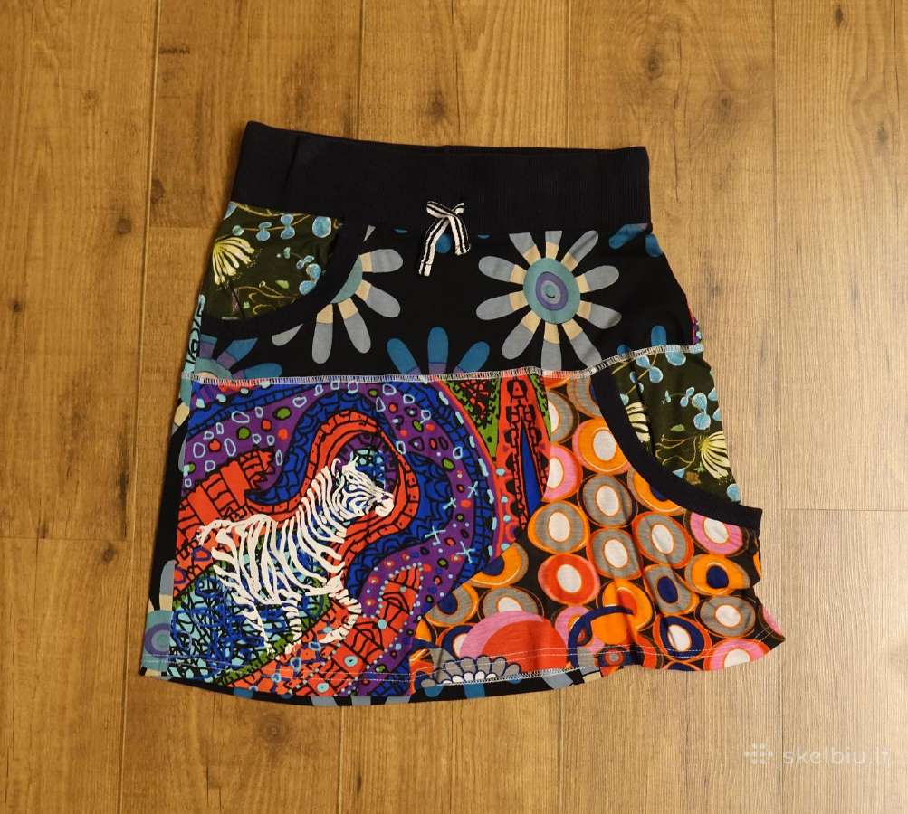 Naujas stilingas vasariškas "Desigual" sijonas - nuotraukos Nr. 7