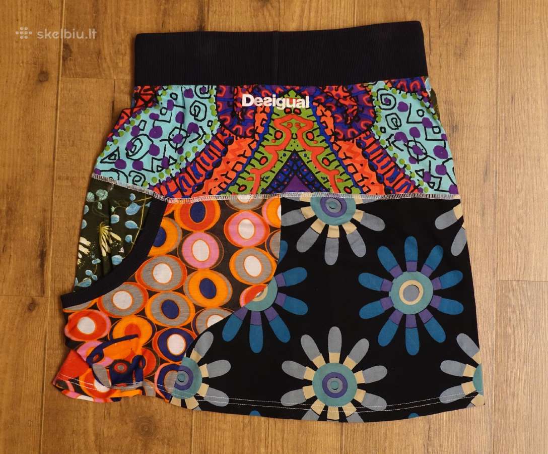 Naujas stilingas vasariškas "Desigual" sijonas - nuotraukos Nr. 10