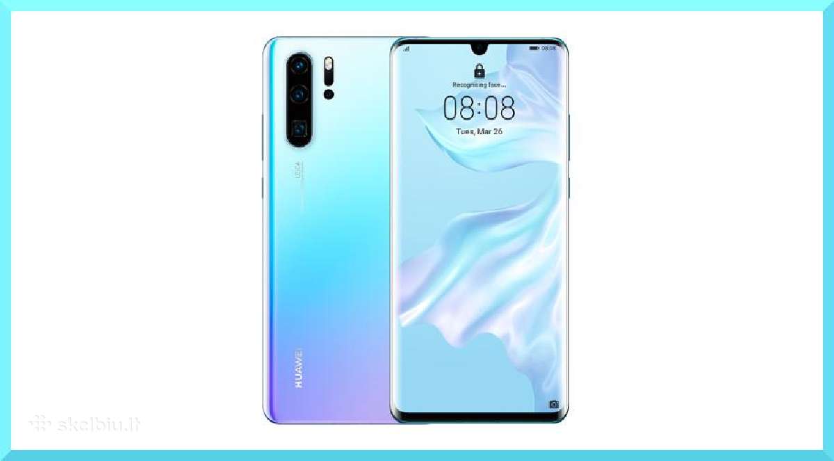 Naujas Huawei P30 Pro Dual Sim 128gb su Garantija - nuotraukos Nr. 4