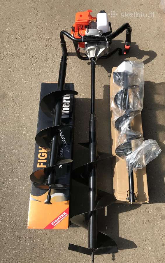 Benzininis Naujas žemės gražtas demon,stihl ir kit - nuotraukos Nr. 7