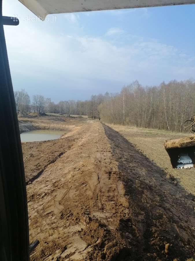 Tvenkinių Kasimas - Ekskavatorių Nuoma - nuotraukos Nr. 6