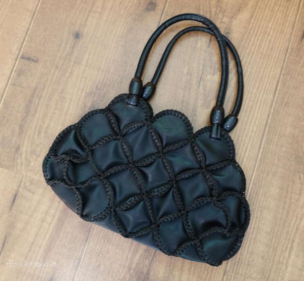 Tik 19 eur ! stilinga odinė rankinė-delninė - nuotraukos Nr. 6